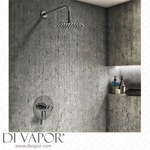 Arezzo Chrome Industrial Style Shower System with Dual Concealed Valve + Fixed Head - IS2CHPKDC Spare Parts