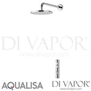 Aqualisa ISD.A2.BFW.14 iSystem Digital Concealed Shower with Fixed Wall Head - Gravity Pumped Spare Parts