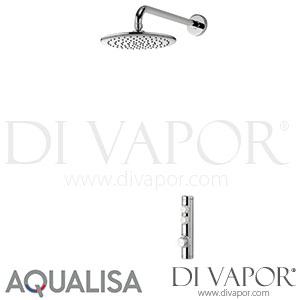 Aqualisa ISD.A2.BFW.21 iSystem Smart Concealed Shower with Wall Fixed Head (Gravity Pumped) Spare Parts