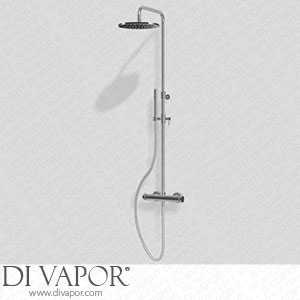 Treemme IT 5854 CC VZ ZZ Wall-Mtd. Thermostatic Shower Set with Anti-Limescale Hand-Shower And Shower Head Spare Parts