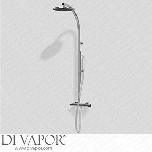 Treemme IT 6260 CC XE ZZ Wall-Mtd. Shower Set Anti-Limescale Hand-Shower And Shower Head Spare Parts