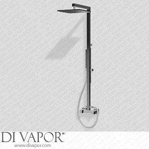 Treemme IT 7379 CC XQ ZZ Wall-Mtd. Shower Set Anti-Limescale Hand-Shower Shower Head And Sliding Bar Spare Parts