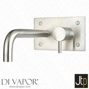 Just Tap Inox Brushed Stainless Steel Wall Mounted Single Lever Basin Mixer with Backplate IX231 Spare Parts