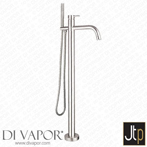 Just Tap Inox Brushed Stainless Steel Floor Mounted Bath Shower Mixer with Kit IX534 Spare Parts