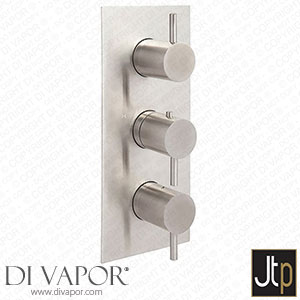 Just Tap Inox Brushed Stainless Steel Portrait Concealed Thermostatic Shower Valve - 2 Outlets IX690A Spare Parts