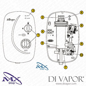 MX Group (Inspiration LX) Shower Spares