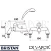 Bristan J PBSM C Mixer Spare Diagram