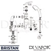 Bristan J PBSM C Mixer Spare Tech Diagram