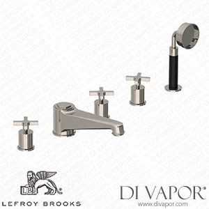 Lefroy Brooks Janey Mac Cross Handle Five Hole Bath Filler With Diverter & Pull Out Hand Shower (Jh 1262) Spare Parts