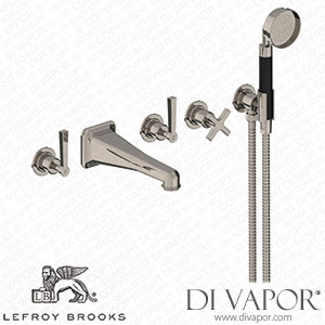 Lefroy Brooks Janey Mac Wall Mounted Lever Five Hole Bath Filler With Diverter & Hand Shower (Jl 1247) Spare Parts