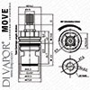 John Lewis Tap Parts Move Compatible Cartridge