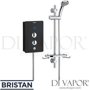 Bristan JOY105 B Joy 10.5 kW Electric Shower - Black - Spare Parts