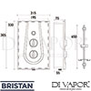 Bristan JOYT385-MS Spare Parts Diagram