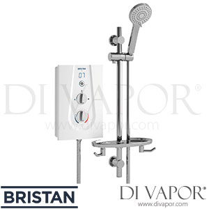 Bristan JOYT395 W Joy Thermostatic Electric Shower 9.5kW - White - Spare Parts