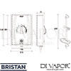 Bristan JOYTHC95-W Spare Parts Diagram