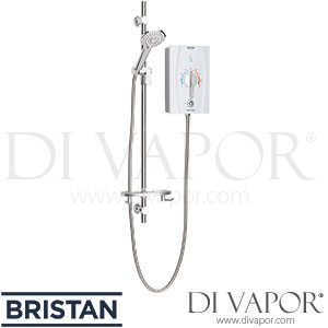 Bristan JOYTHCKH85 W Joy Care BEAB Care Thermostatic 8.5kW with Longer Dial & Kit Electric Shower Spare Parts