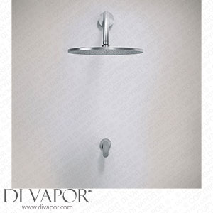 John Pawson Set 21 300mm Rain Shower with Manual Progressive Mixer JP SET 21 - BRUSHED INOX Spare Parts