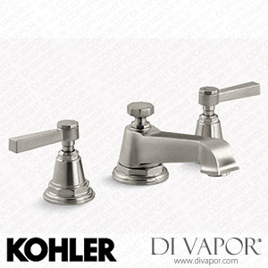 Kohler Widespread Bathroom Sink Tap with Lever Handles, 1.2 GPM (K-13132-4A-BN) Spare Parts