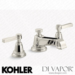 Kohler Widespread Bathroom Sink Tap with Lever Handles, 1.2 GPM (K-13132-4A-SN) Spare Parts