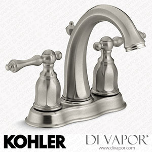 Kohler Centerset Bathroom Sink Tap, 1.2 GPM (K-13490-4-BN) Spare Parts