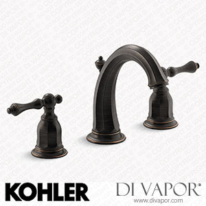 Kohler Widespread Bathroom Sink Tap, 1.2 GPM (K-13491-4-2BZ) Spare Parts