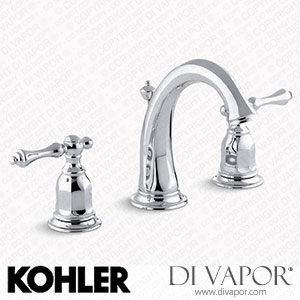 Kohler Widespread Bathroom Sink Tap, 1.2 GPM (K-13491-4-CP) Spare Parts