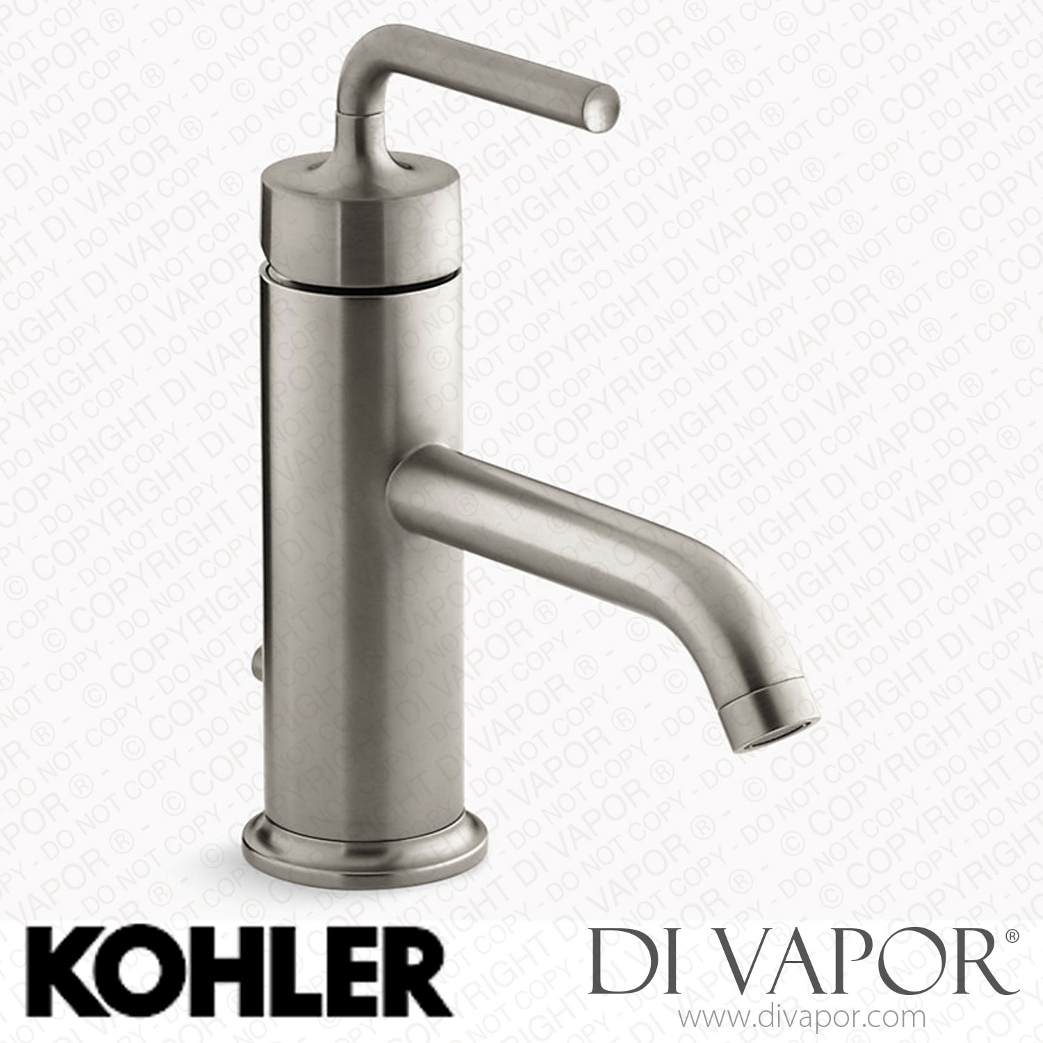 Kohler Single Handle Bathroom Sink Tap With Straight Lever Handle 12 Gpm K 14402 4a Bn Spare 1797