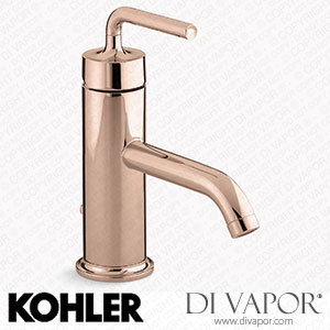 Kohler Single-Handle Bathroom Sink Tap with Straight Lever Handle, 1.2 GPM (K-14402-4A-RGD) Spare Parts