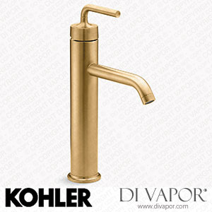 Kohler Tall Single-Handle Bathroom Sink Tap with Lever Handle, 1.2 GPM (K-14404-4A-2MB) Spare Parts