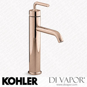 Kohler Tall Single-Handle Bathroom Sink Tap with Lever Handle, 1.2 GPM (K-14404-4A-RGD) Spare Parts