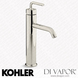 Kohler Tall Single-Handle Bathroom Sink Tap with Lever Handle, 1.2 GPM (K-14404-4A-SN) Spare Parts