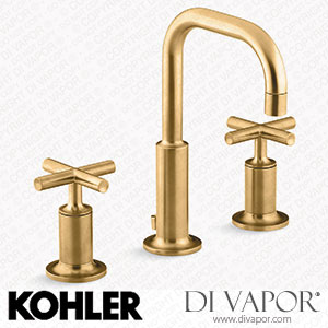 Kohler Widespread Bathroom Sink Tap with Lever Handles, 1.2 GPM (K-14406-3-2MB) Spare Parts