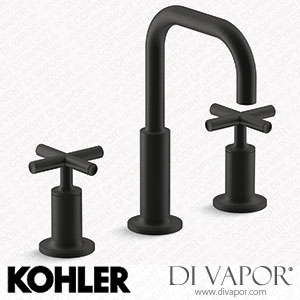 Kohler Widespread Bathroom Sink Tap with Lever Handles, 1.2 GPM (K-14406-3-BL) Spare Parts