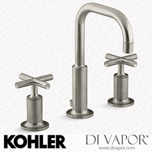 Kohler Widespread Bathroom Sink Tap with Lever Handles, 1.2 GPM (K-14406-3-BN) Spare Parts