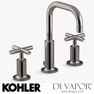 Kohler Widespread Bathroom Sink Tap with Lever Handles, 1.2 GPM (K-14406-3-TT) Spare Parts