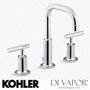 Kohler Widespread Bathroom Sink Tap with Lever Handles, 1.2 GPM (K-14406-4-AF) Spare Parts