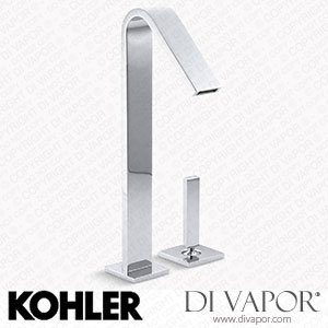 Kohler Single-Handle Bathroom Sink Tap, 1.2 GPM (K-14660-4-CP) Spare Parts