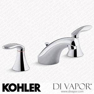 Kohler Widespread Bathroom Sink Tap, 1.2 GPM (K-15261-4RA-CP) Spare Parts