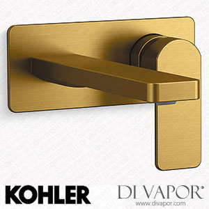 Kohler Wall-Mount Single-Handle Bathroom Sink Tap, 1.2 GPM (K-22567-4-2MB) Spare Parts