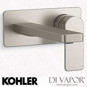 Kohler Wall-Mount Single-Handle Bathroom Sink Tap, 1.2 GPM (K-22567-4-BN) Spare Parts