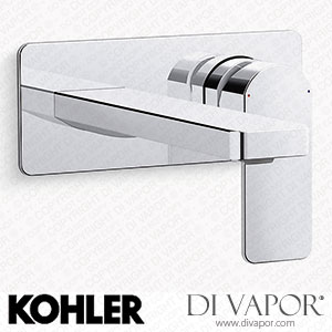 Kohler Wall-Mount Single-Handle Bathroom Sink Tap, 1.2 GPM (K-22567-4-CP) Spare Parts