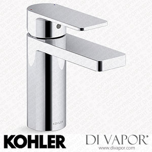 Kohler Single-Handle Bathroom Sink Tap, 1.2 GPM (K-23472-4-CP) Spare Parts