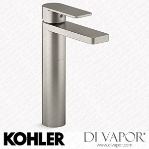 Kohler Tall Single-Handle Bathroom Sink Tap, 0.5 GPM (K-23475-4N-BN) Spare Parts