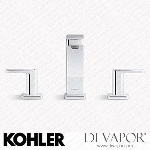 Kohler Widespread Bathroom Sink Tap, 0.5 GPM (K-23484-4N-SN) Spare Parts