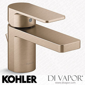 Kohler Low Single-Handle Bathroom Sink Tap, 1.2 GPM (K-24804-4-BV) Spare Parts