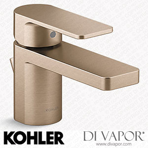 Kohler Low Single-Handle Bathroom Sink Tap, 1.0 GPM (K-24804-4K-BV) Spare Parts