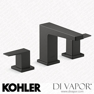 Kohler Widespread Bathroom Sink Tap, 0.5 GPM (K-24857-4-BL) Spare Parts