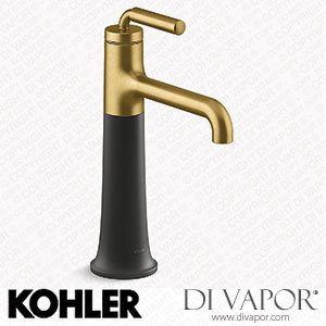 Kohler Tall Single-Handle Bathroom Sink Tap, 0.5 GPM (K-26437-4N-BMB) Spare Parts