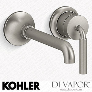 Kohler Wall-Mount Single-Handle Bathroom Sink Tap, 1.2 GPM (K-26438-4-BN) Spare Parts