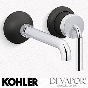 Kohler Wall-Mount Single-Handle Bathroom Sink Tap, 1.2 GPM (K-26438-4-CBL) Spare Parts